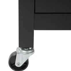 SIENA - Keukentrolley - Zwart - MDF