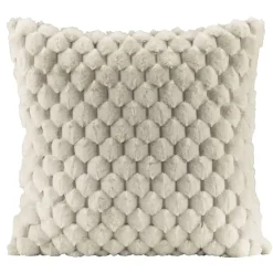 Sierkussen Cynthia - ivoor - 45x45 cm