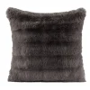 Sierkussen Donnie - antraciet - 45x45 cm