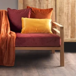 Sierkussen Finn - Potters Clay - 45x45 cm