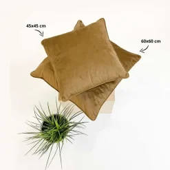 Sierkussen Finn - Tobacco Brown - 60x60 cm