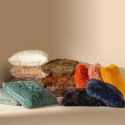 Sierkussen Fluffy - Pumice Stone - 45x45 cm