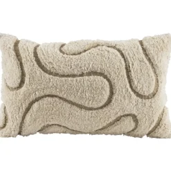 Sierkussen Guust - off-white/taupe - 30x50 cm