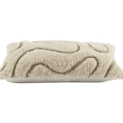 Sierkussen Guust - off-white/taupe - 30x50 cm