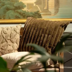 Sierkussen Hazel - Military Olive - 50x50 cm