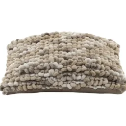 Sierkussen Iep - beige/zand - 45x45 cm