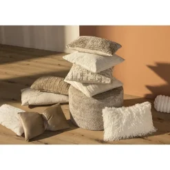 Sierkussen Josie - crème - 45x45 cm