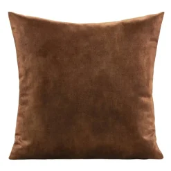 Sierkussen Mathis - cognac - 45x45 cm