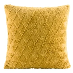 Sierkussen Nynke - okergeel - 45x45 cm
