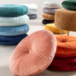 Sierkussen Olly - Insignia Blue - Ø40 cm