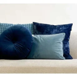 Sierkussen Olly - Insignia Blue - Ø40 cm