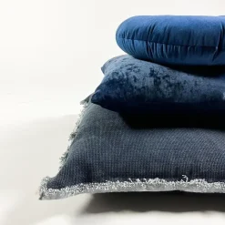 Sierkussen Olly - Insignia Blue - Ø40 cm