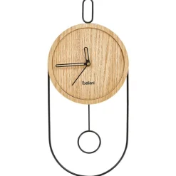 SIERRE - Wandklok - Lichtbruin - MDF