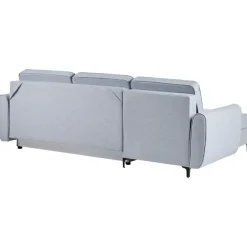 SIMRIS - Hoekslaapbank - Blauw - Rechtszijdig - Polyester