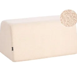 SINCLAIR - Poef - Beige - Bouclé