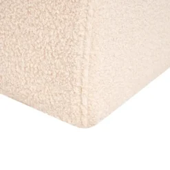SINCLAIR - Poef - Beige - Bouclé