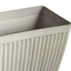 SISAL - Bloempot - Beige - 73 x 32 cm - Steenmengsel