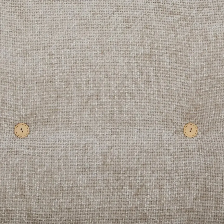 Slaapbank 3-Zits - Beige Stof - Zithoogte 41cm - 179x87x80cm - Olive