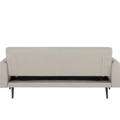 Slaapbank 3-Zits - Beige Stof - Zithoogte 47cm - 209x91x85cm - Jason