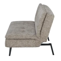 Slaapbank 3-Zits - Taupe Stof - Zithoogte 41cm - 179x87x80cm - Olive