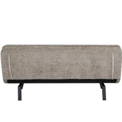 Slaapbank 3-Zits - Taupe Stof - Zithoogte 41cm - 179x87x80cm - Olive