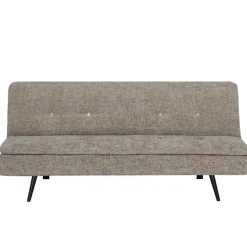 Slaapbank 3-Zits - Taupe Stof - Zithoogte 41cm - 179x87x80cm - Olive