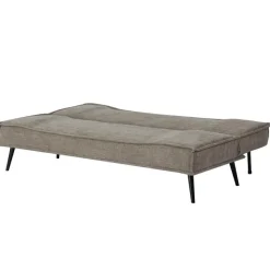 Slaapbank 3-Zits - Taupe Stof - Zithoogte 43cm - 181x83x81cm - Mali
