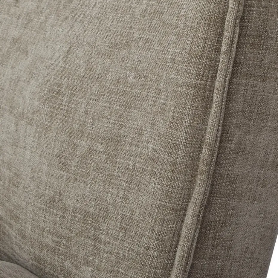 Slaapbank 3-Zits - Taupe Stof - Zithoogte 43cm - 181x83x81cm - Mali