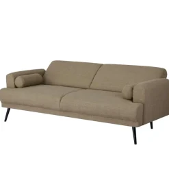 Slaapbank 3-Zits - Taupe Stof - Zithoogte 47cm - 209x91x85cm - Jason