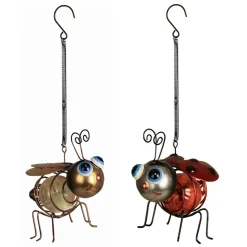 Solar - 1x Bij en 1x Lieveheersbeestje - mix van 2