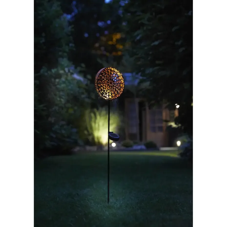 Solar Grondspies Tuinlamp - Mandala - 2 stuks