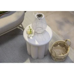 Solar lantaarn Nowie - wit - 26xØ20 cm