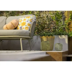 Solar lantaarn Sem - groen - 20,5xØ20 cm