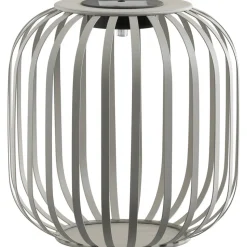 Solar lantaarn Sem - taupe - 20,5xØ20 cm