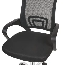 SOLID - Bureaustoel - Zwart - Polyester