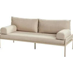SOLOFRA - Tuinbank 2-zits - Beige - Aluminium
