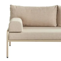 SOLOFRA - Tuinbank 2-zits - Beige - Aluminium