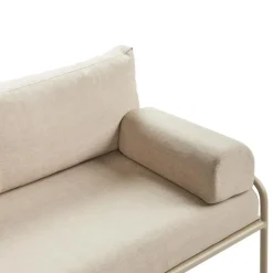 SOLOFRA - Tuinbank 2-zits - Beige - Aluminium