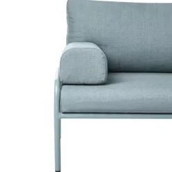 SOLOFRA - Tuinbank 2-zits - Mintgroen - Aluminium