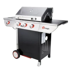 Somagic Barbecue MANHATTAN 350GPI - Zwart - Staal