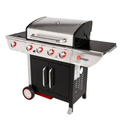 Somagic Barbecue MANHATTAN 400GPI - Zwart - Staal