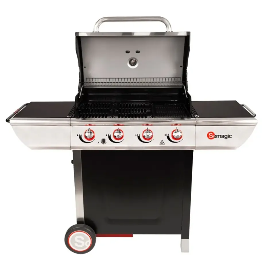 Somagic Barbecue MANHATTAN 400GPI - Zwart - Staal
