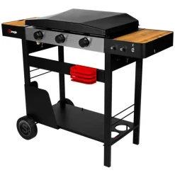 Somagic Plancha - Zwart - 112.5 x 47.5 x 88.5cm