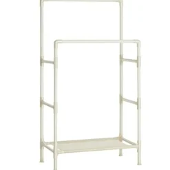 Songmics Kledingrek - 88x44x154cm - ijzer/stof/kunststof