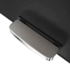 Songmics Prullenbak Met 2 Compartimenten - 2 x 30 L - Met Zwart