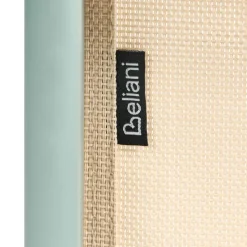 SORONI - Ligstoel set van 2 - Groen/Beige - Staal