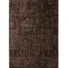SPACE Vloerkleed - Laagpolig Effen Velours - Bruin 140x200 cm - Modern Woonkamer