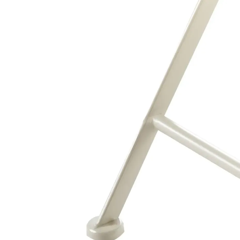 SPELLO - Tuinstoel set van 2 - Wit - Metaal