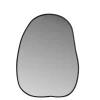 Spiegel Malmo - matzwart - 39x29 cm