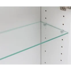 Spiegelkast Bobbi 60cm model 2 3 deuren & ledverlichting - wit